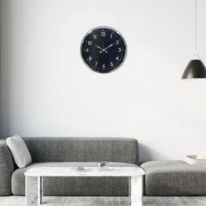 Krom Metal Duvar Saati 52 cm · Model 5207K