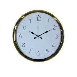 Gold Metal Duvar Saati 52 cm · Model 5204G