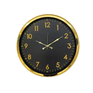 Gold Metal Duvar Saati 52 cm · Model 5206G