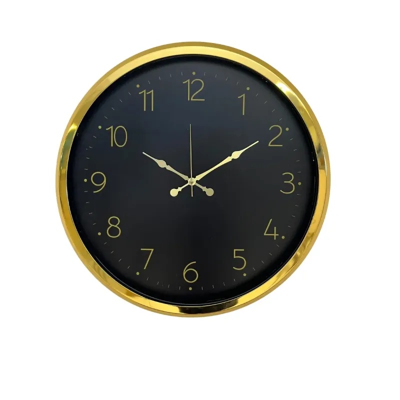 Gold Metal Duvar Saati 52 cm · Model 5246G