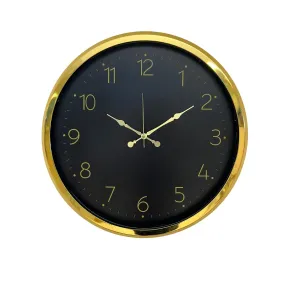 Gold Metal Duvar Saati 52 cm · Model 5246G