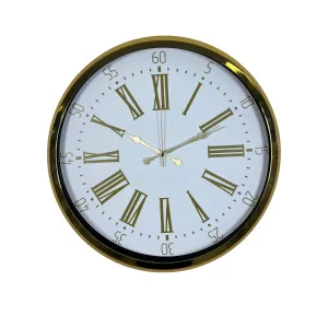 Gold Metal Duvar Saati 52 cm · Model 5274G