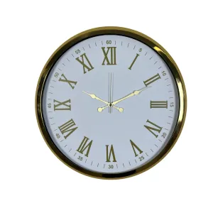 Gold Metal Duvar Saati 52 cm · Model 5275G