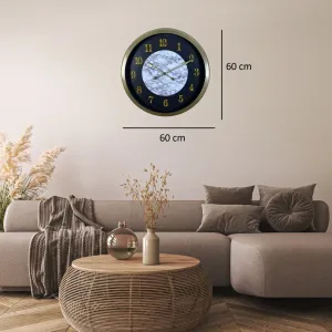 Eskitme Metal Duvar Saati 60 cm · Model 6022E