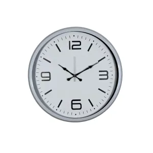 Beyaz Metal Duvar Saati 80 cm · Model 8008W