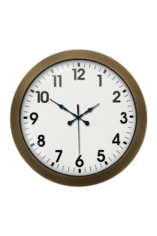 Eskitme Metal Duvar Saati 80 cm · Model 8001E