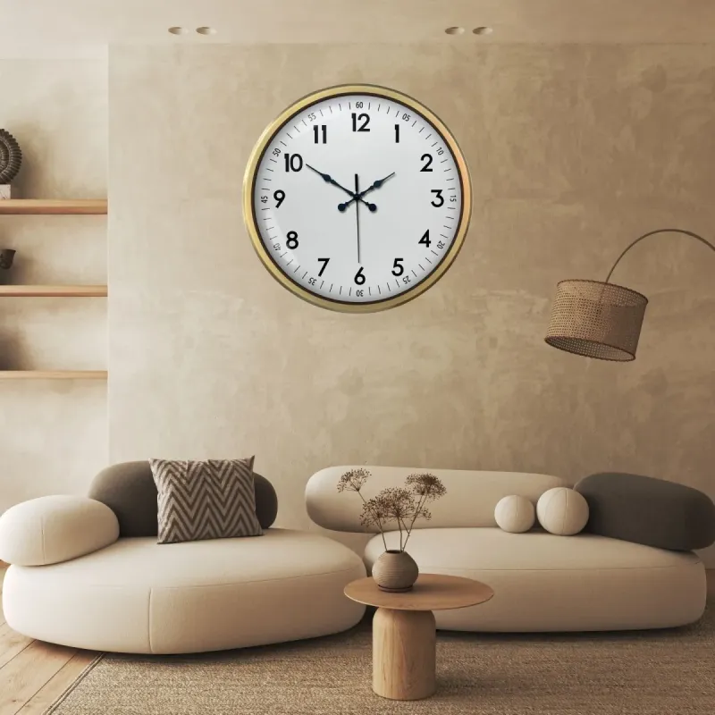 Eskitme Metal Duvar Saati 80 cm · Model 8005E