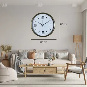 Eskitme Metal Duvar Saati 80 cm · Model 8008E