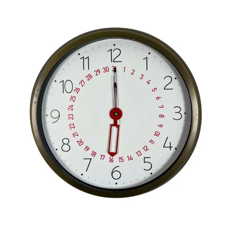 Eskitme Metal Duvar Saati 40 cm · Model 40T04E
