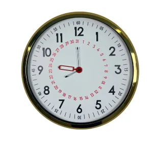 Gold Metal Duvar Saati 52 cm · Model 52T05G