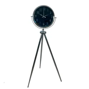 Aynalı Gold Metal Ayaklı Tripod Saat 150 x 45 cm · Model AS-A4001KK