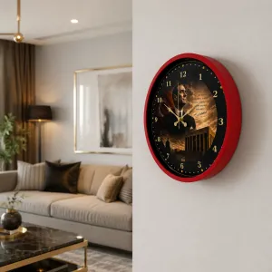 Kırmızı Plastik Duvar Saati 36 cm · Model PP-3600R