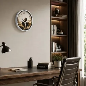Beyaz Plastik Duvar Saati 36 cm · Model PP-36112W