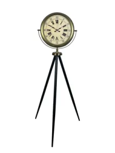 Eskitme Metal Ayaklı Tripod Saat 150 x 45 cm · Model AS-4065E