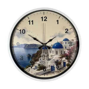 Beyaz Plastik Duvar Saati 36 cm · Model PP-36108W