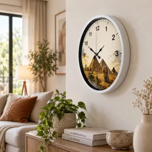 Beyaz Plastik Duvar Saati 36 cm · Model PP-36111W