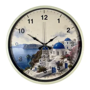 Krem Plastik Duvar Saati 36 cm · Model PP-36108X