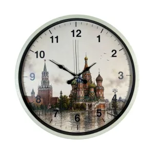 Krem Plastik Duvar Saati 36 cm · Model PP-36110X