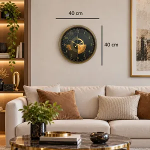 Eskitme Metal Duvar Saati 40 cm · Model 40122E