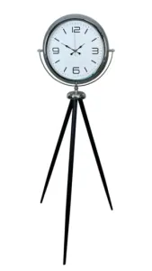 Krom Metal Ayaklı Tripod Saat 150 x 45 cm · Model AS-4008K