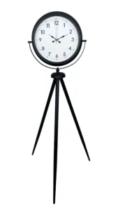 Siyah Metal Ayaklı Tripod Saat 150 x 45 cm · Model AS-4005B