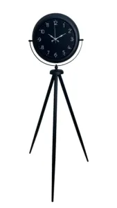 Siyah Metal Ayaklı Tripod Saat 150 x 45 cm · Model AS-4047B