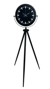 Siyah Metal Ayaklı Tripod Saat 150 x 45 cm · Model AS-4087B