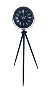 Siyah Metal Ayaklı Tripod Saat 150 x 45 cm · Model AS-4090B