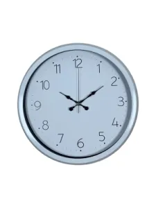 Beyaz Metal Duvar Saati 40 cm · Model 4004W