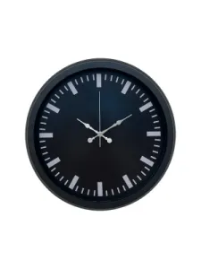 Siyah Metal Duvar Saati 40 cm · Model 4087B