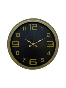 Retro Görünümlü Eskitme Metal Duvar Saati 40 cm · Model 4010E