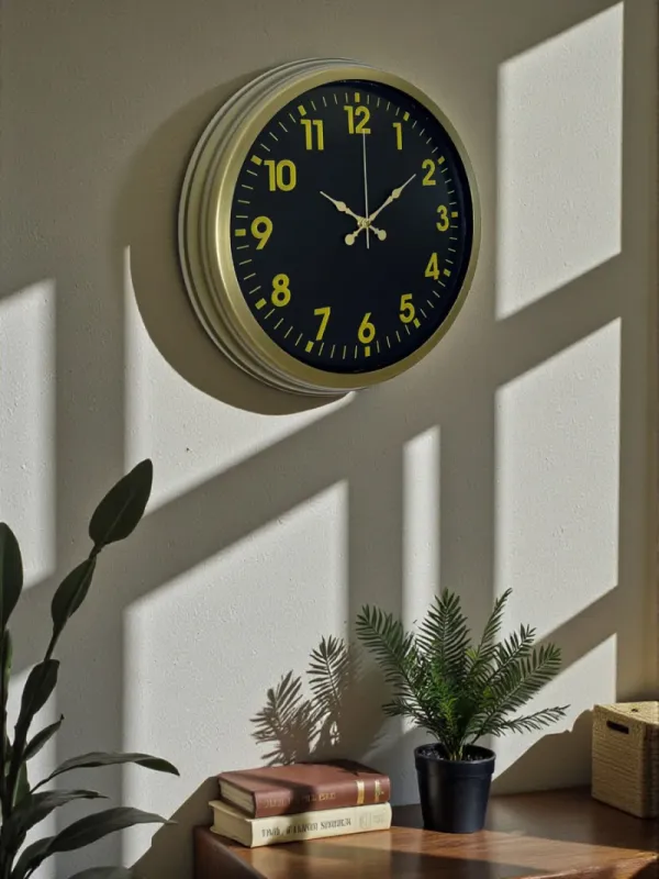 Eskitme Metal Duvar Saati 40 cm · Model 4023E