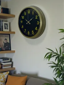 Eskitme Metal Duvar Saati 40 cm · Model 4023E