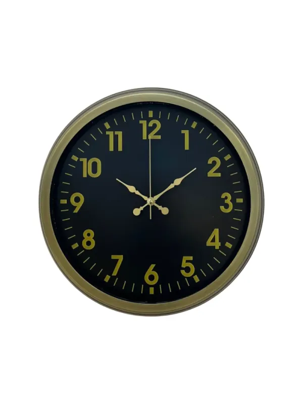 Eskitme Metal Duvar Saati 40 cm · Model 4023E